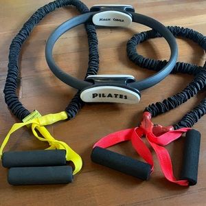 Pilates Magic Circle and Strong Bands